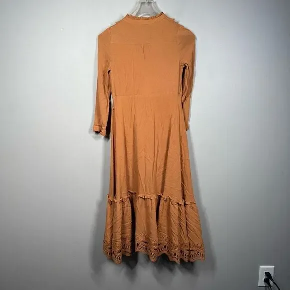 Joyfolie Mia Joy boho full skirt maxi dress girls 8 - Picture 10 of 10